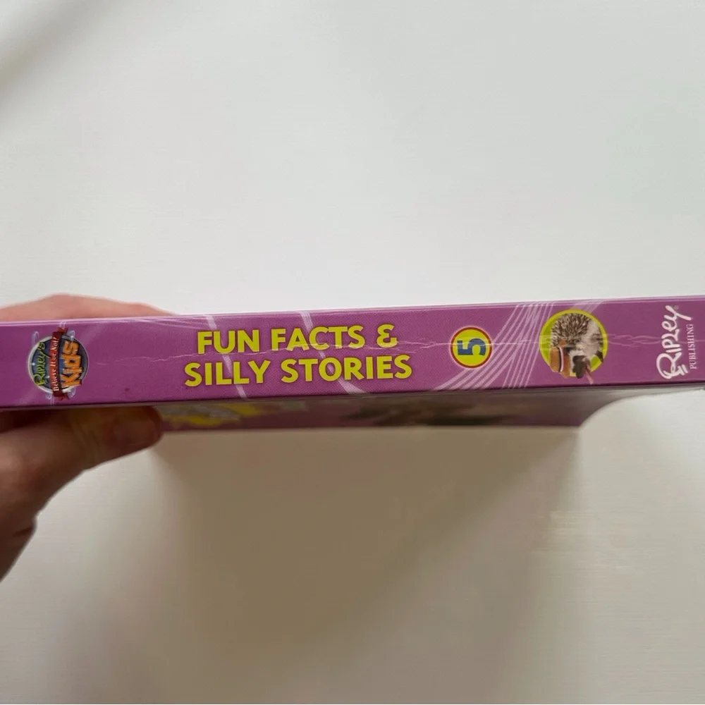 Ripley’s Believe It Or Not fun fact & silly stories kids book‎
